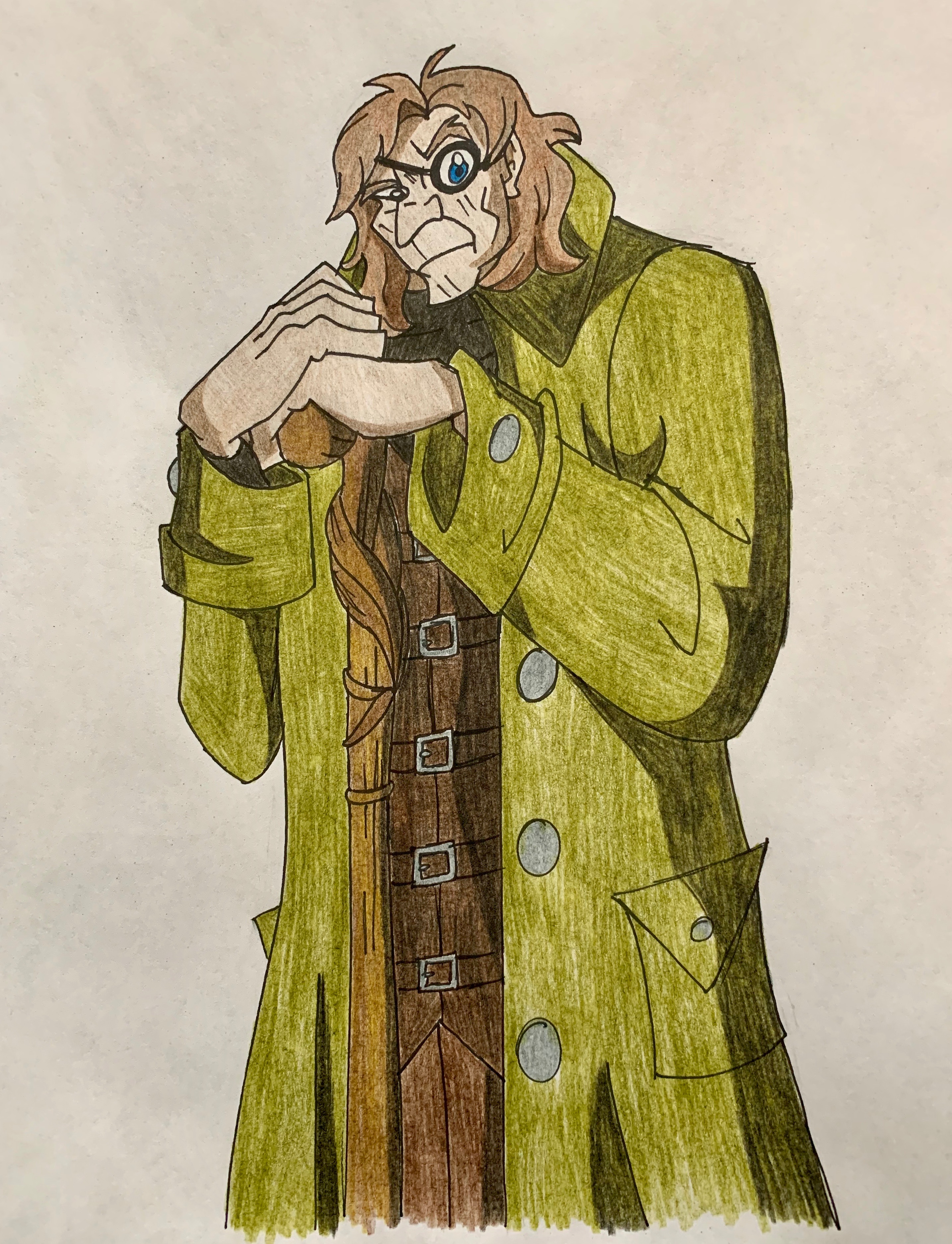 Mad-Eye Moody first drawing