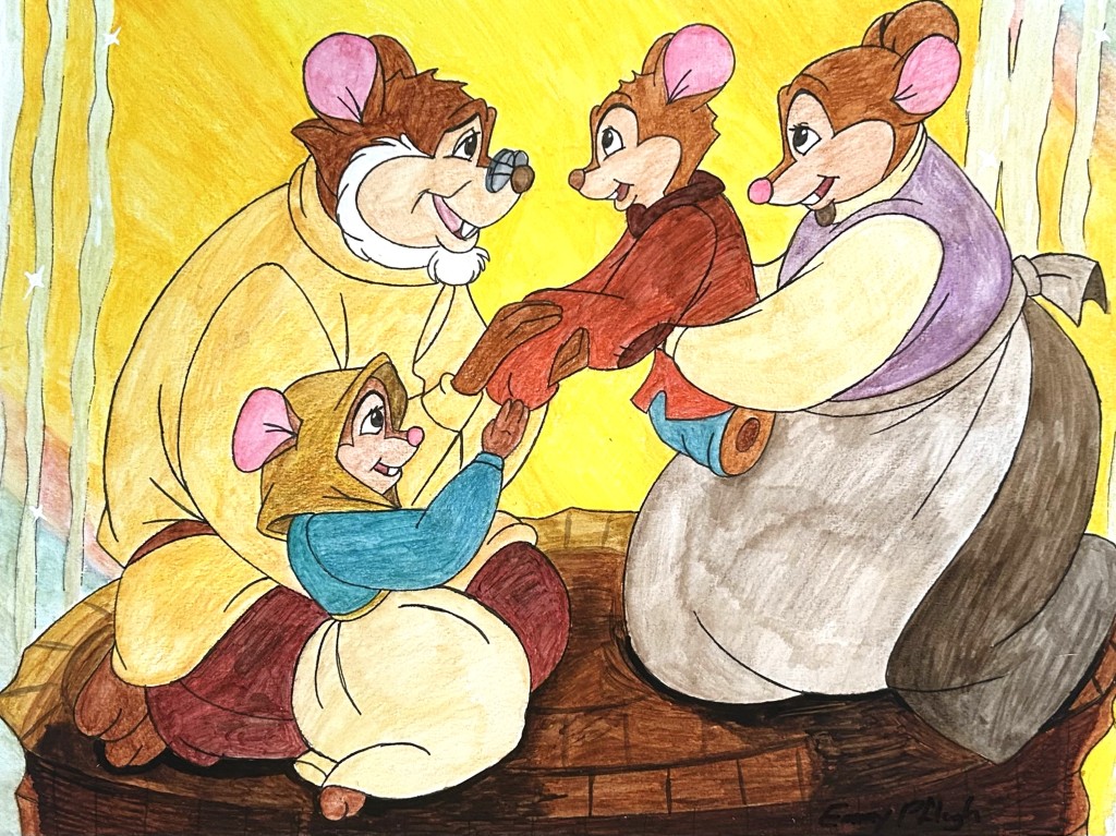 Fievel Reunites with his Family (“An American Tail” (1986))
